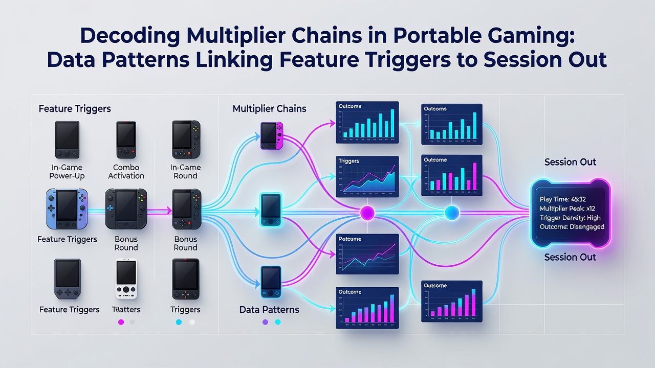 Analytics dashboard showing graphs of multiplier chain lengths versus session payout distributions