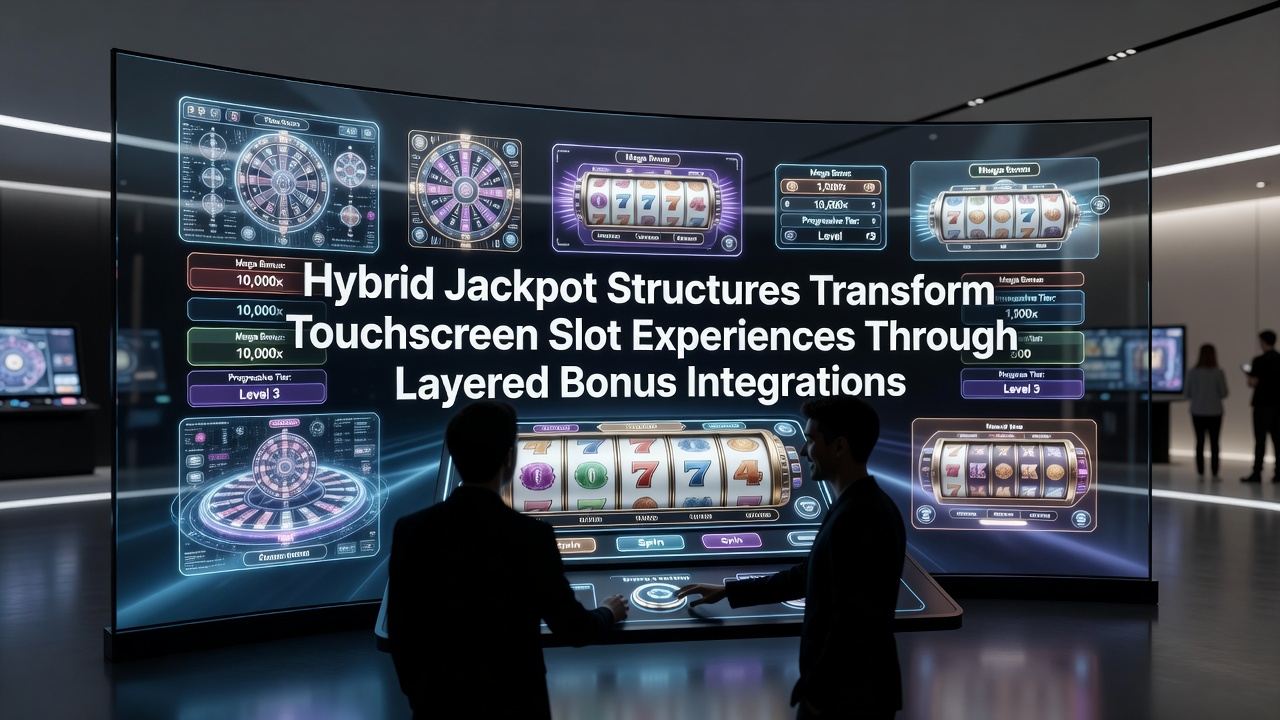 Detailed view of layered bonus integration on a modern touchscreen slot display