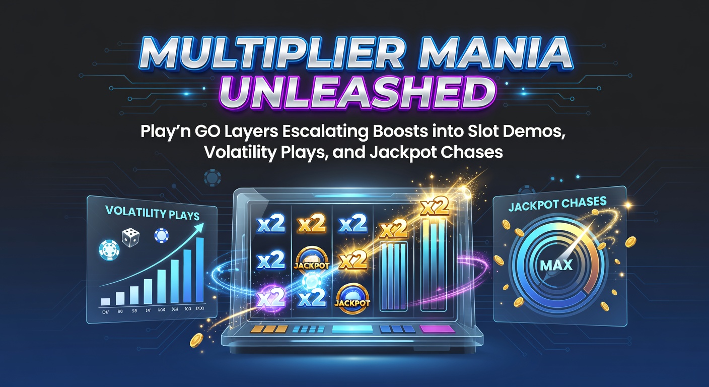 Vibrant Play'n GO slot screen showing escalating multiplier trails amid cascading symbols and jackpot meters