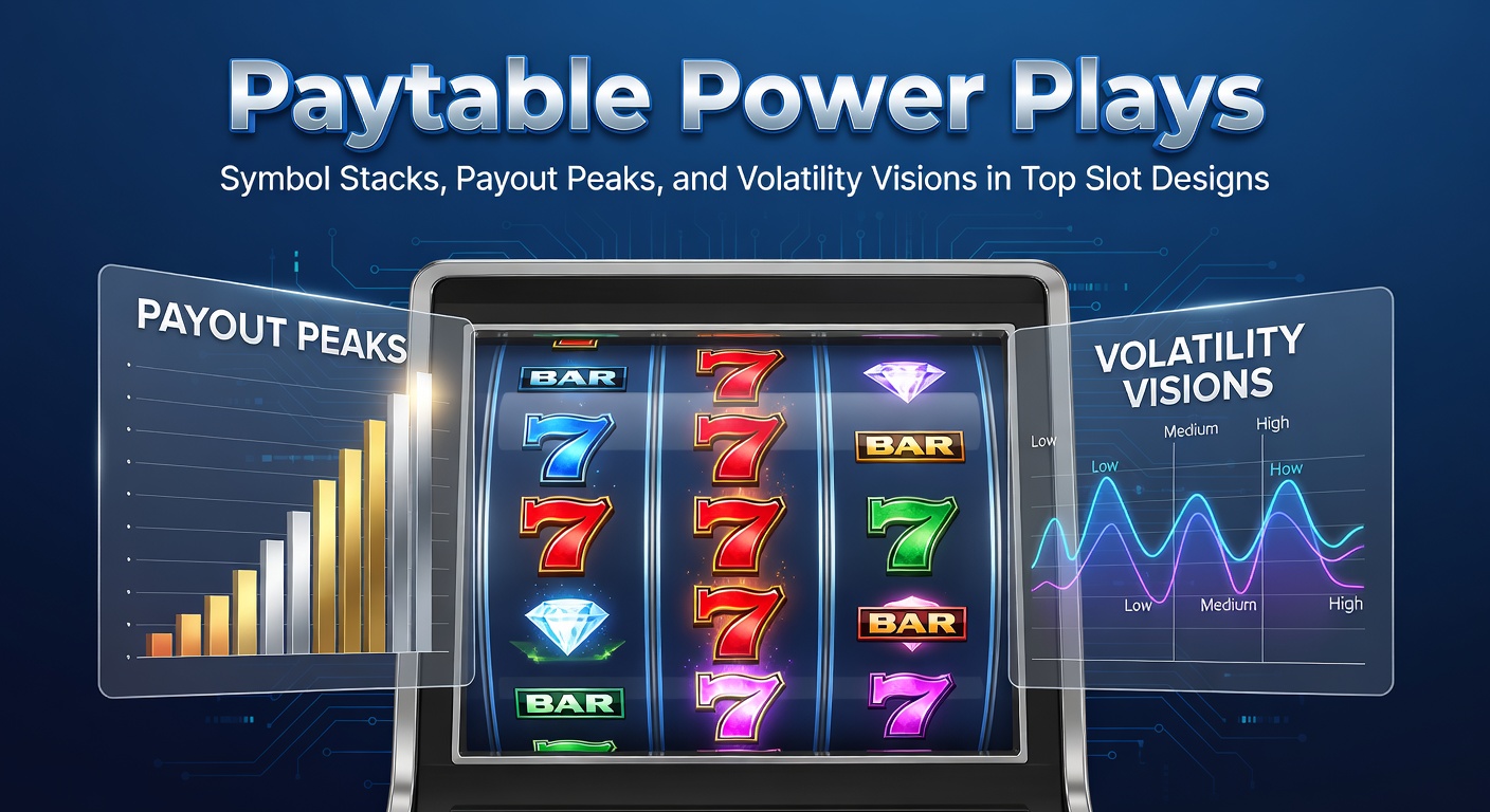 Vibrant slot reels showcasing stacked symbols and glowing payout lines in a modern casino game interface