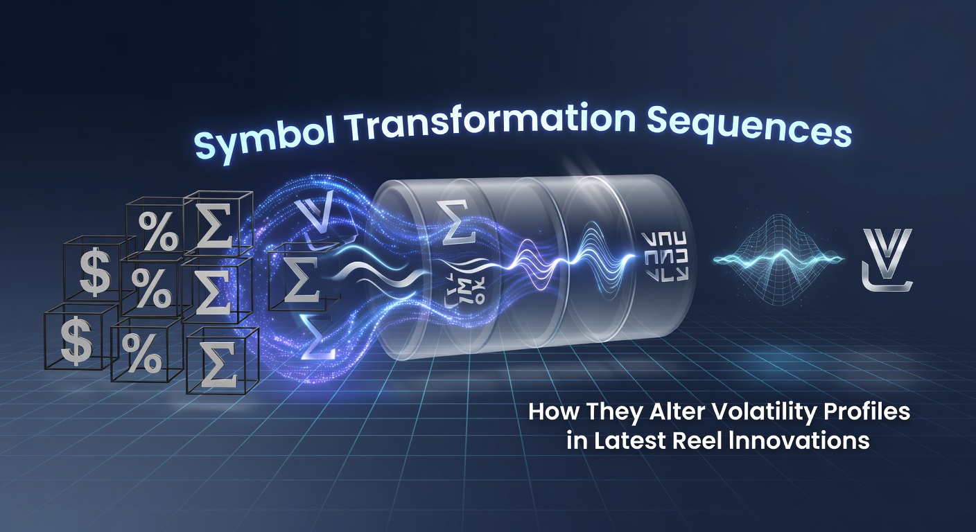 Symbol transformation sequence in action on a slot reel