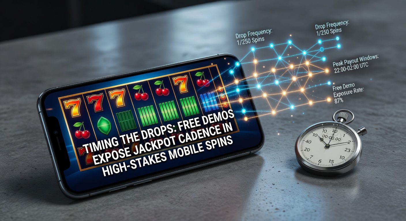 Mobile slot demo screen capturing a jackpot drop sequence during high-stakes spins, highlighting the timer and accumulating prize pool